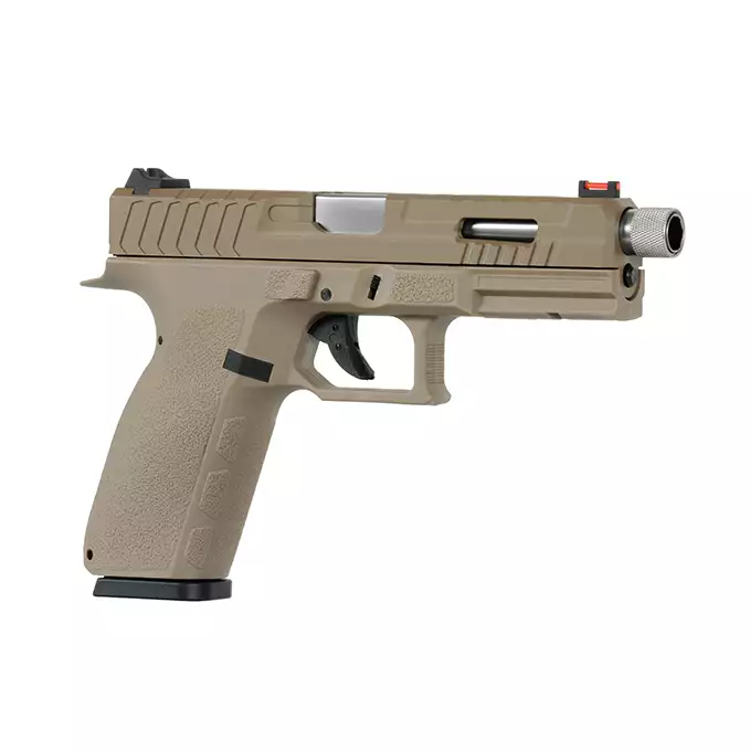 [Zestaw] KP-13F Full-Auto CO2 VERSION - Tan [KJW] + Zestaw 50szt kapsuł CO2/12g [MOSA]