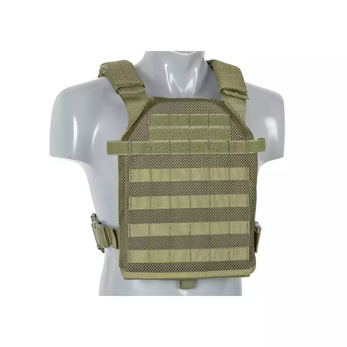 [Zestaw] Ultralekka kamizelka - Olive [8FIELDS] + Otwarta potrójna ładownica na magazynki AK 7.62x39 - OLIVE [8FIELDS]