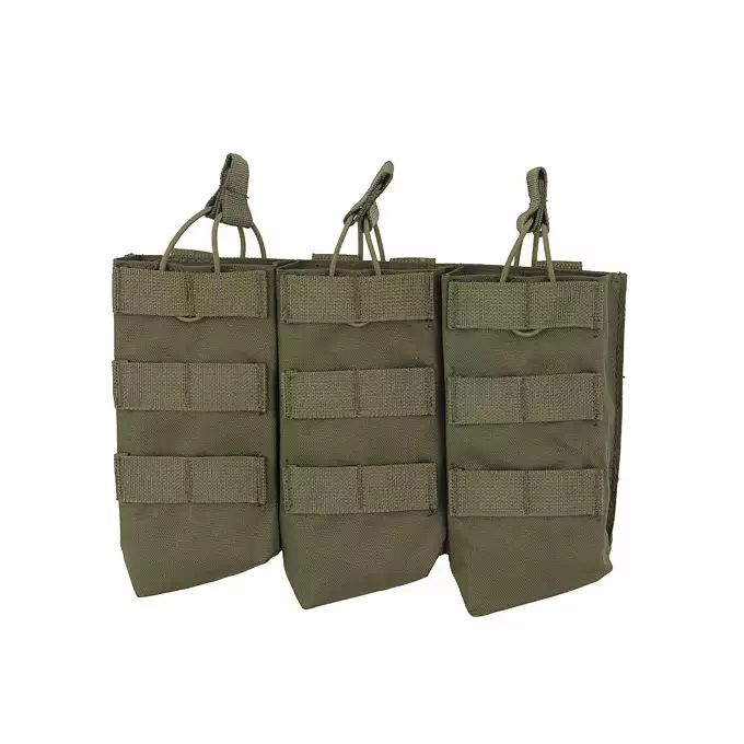 [Zestaw] Buckle Up Assault Plate Carrier Cummerbund - Olive [8FIELDS] + Otwarta potrójna ładownica na magazynki AK 7.62x39 - OLIVE [8FIELDS]