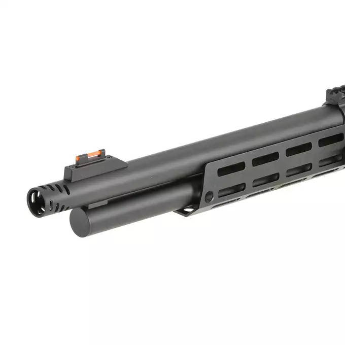 [Ensemble] AT8703 lever-action shotgun replica - Black [Golden Eagle] + Ensemble rails KeyMod/Mlok en polymere - Balck [MP]