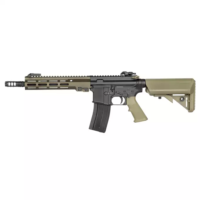 [Set] MC6595M Gas Blow-Back Rifle - Tan [Golden Eagle] + KeyMod/MLOCK ...