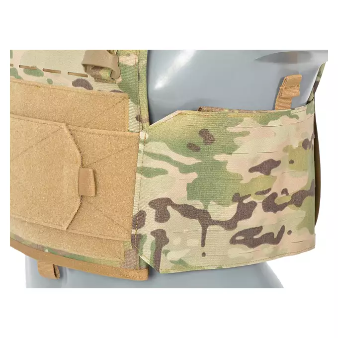 [Zestaw] Kamizelka Taktyczna Buckle-Up Laser Cut Plate Carrier - Olive Cordura [8FIELDS PREMIUM] + Otwarta potrójna ładownica na magazynki AK 7.62x39 - OLIVE [8FIELDS]