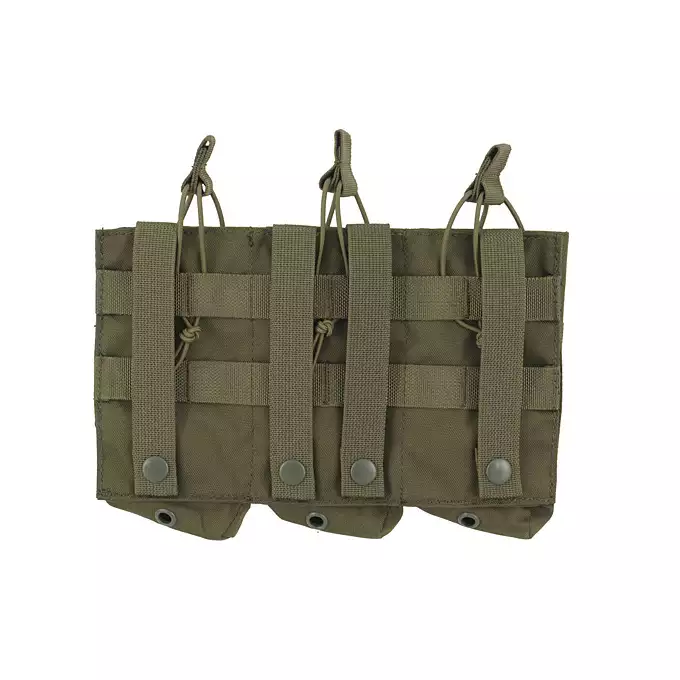 [Zestaw] Buckle Up Assault Plate Carrier Cummerbund - Olive [8FIELDS] + Otwarta potrójna ładownica na magazynki AK 7.62x39 - OLIVE [8FIELDS]