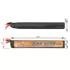 [Zestaw] Akumulator Li-Po 1200mAh 7,4V 25/40C [VB]