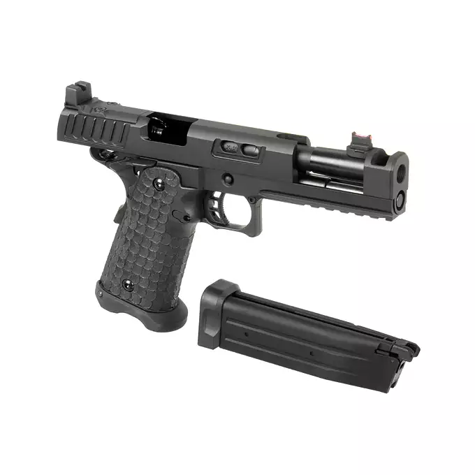 [Zestaw] R604 - Black [Army Armament] + Kulki BIO 0,28g - 2000 szt [P&amp;J]