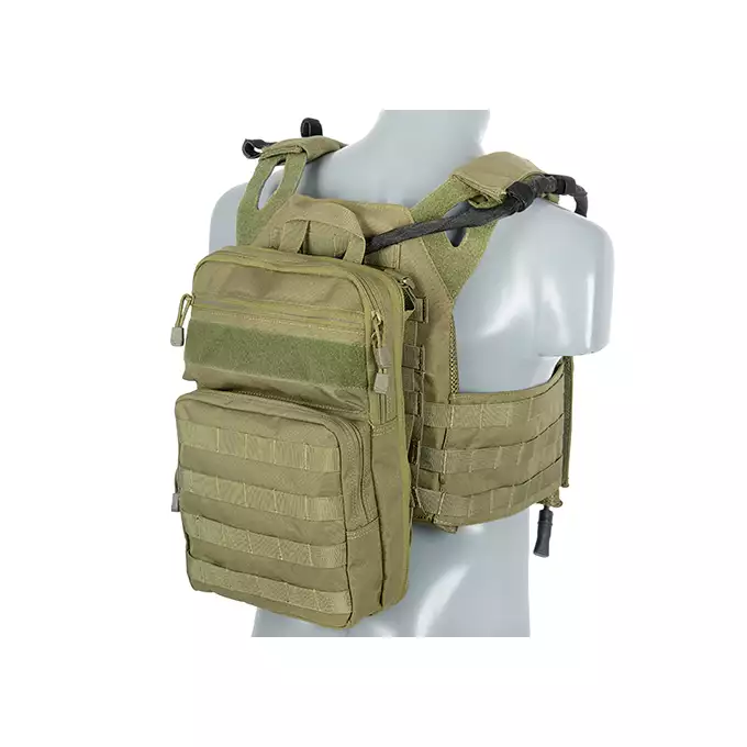 [Zestaw] Jump Plate Carrier Cummerbund - Olive [8FIELDS] + Wielozadaniowy plecak rozszerzalny - OD [8FIELDS]