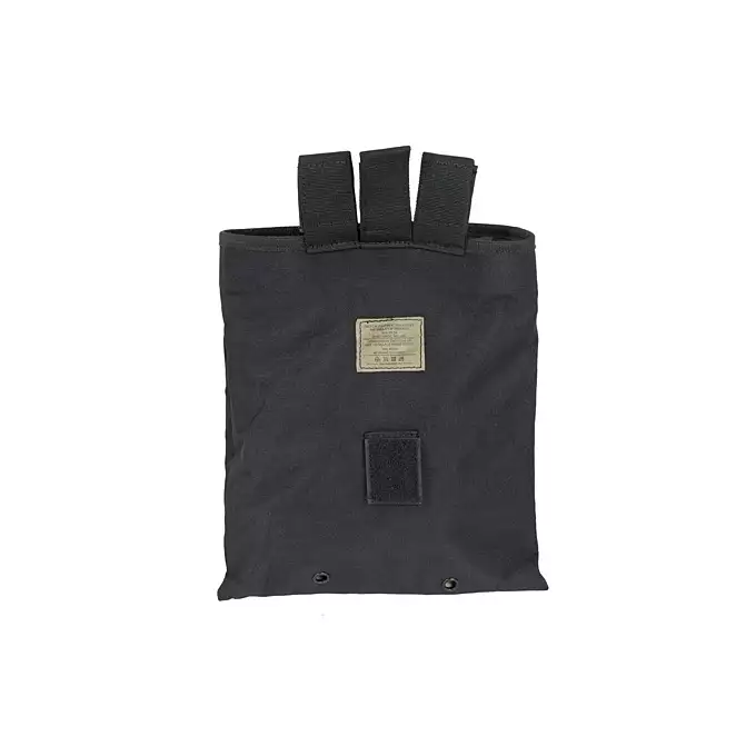 [Zestaw] Sztywny Pas Bojowy MOLLE (XL) - Black [8FIELDS] + Torba zrzutowa na magazynki - BLACK [8FIELDS]