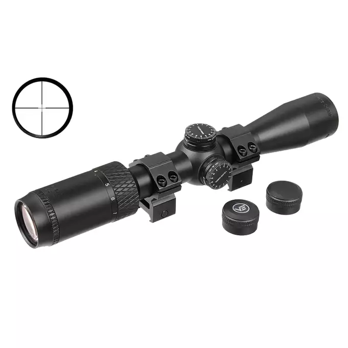 [Zestaw] EC-909 replika samopowtarzalnego karabinu precyzyjnego - Black [E&amp;C] + Luneta karabinowa Matiz 2-7x32 [Vector Optics]
