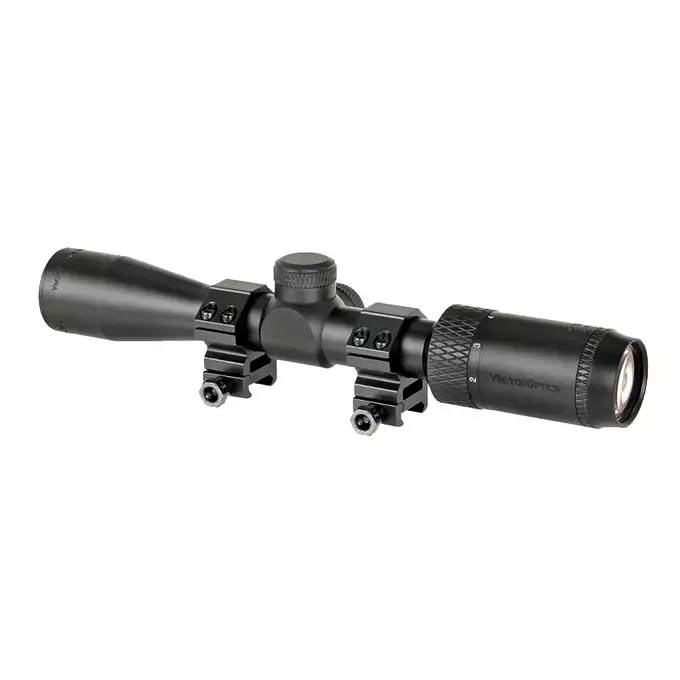 [Zestaw] EC-202 replika ciężkiego karabinu szturmowego - Black [E&amp;C] + Luneta karabinowa Matiz 2-7x32 [Vector Optics]