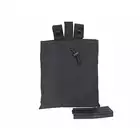 [Zestaw] Bojowy pas biodrowy MOLLE (XL) - Black [8FIELDS] + Torba zrzutowa na magazynki - BLACK [8FIELDS]
