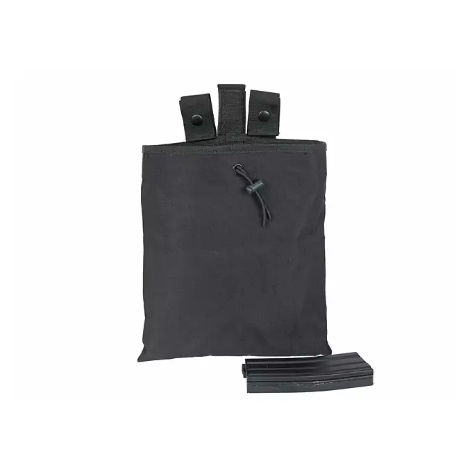 [Zestaw] Bojowy pas biodrowy MOLLE (XL) - Black [8FIELDS] + Torba zrzutowa na magazynki - BLACK [8FIELDS]
