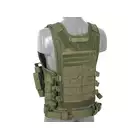 [Zestaw] Lekka kamizelka taktyczna MOLLE - Olive [8FIELDS] + Jump Plate Carrier V2 (Duży Rozmiar) - Olive [8FIELDS]