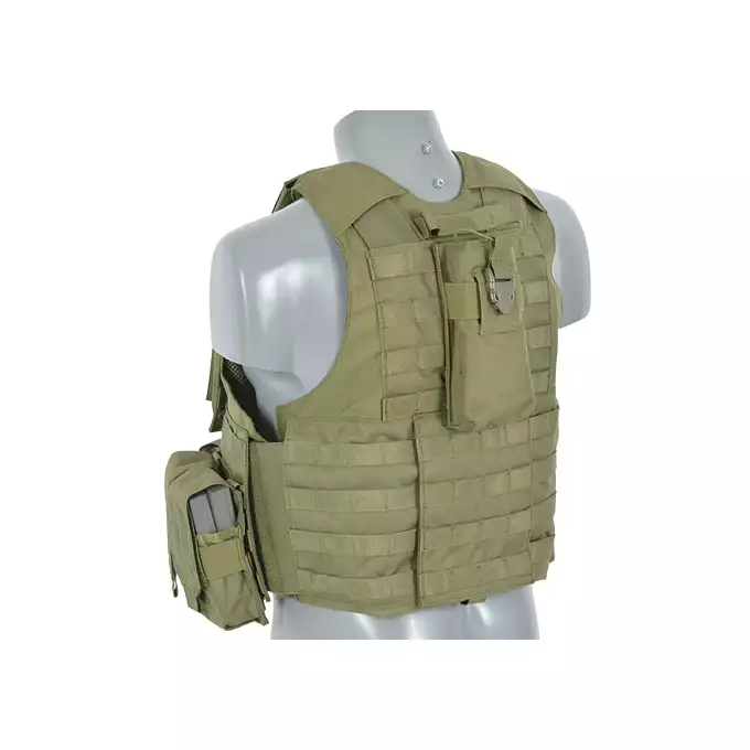 Combat Modular Armor System Replica - olive [8FIELDS]