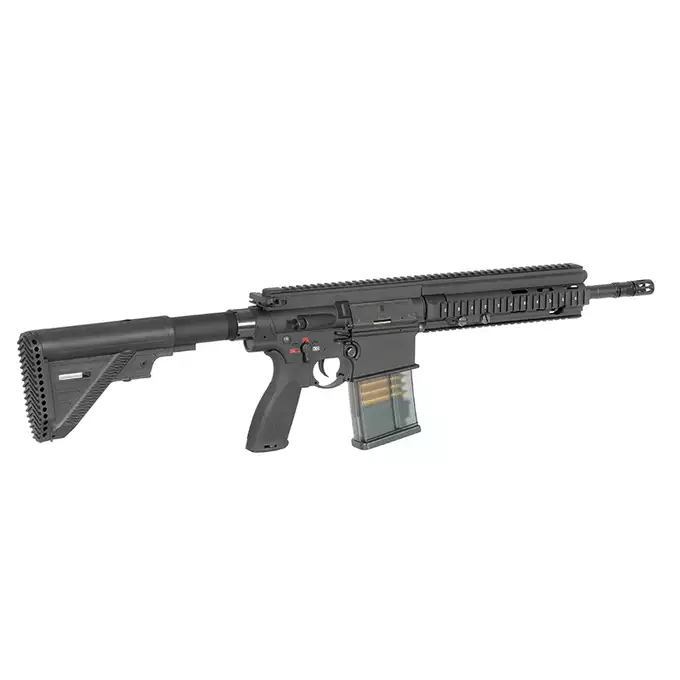 [Zestaw] EC-202 replika ciężkiego karabinu szturmowego - Black [E&amp;C] + Luneta karabinowa Matiz 2-7x32 [Vector Optics]