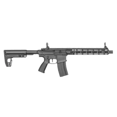 [Zestaw] Karabinek ASG M904F Falcon 3.0 ETU - Black [Double Eagle] + Magazynek Mid-Cap na 210 kulek do AR15/M4/M16 -  Black [DE]