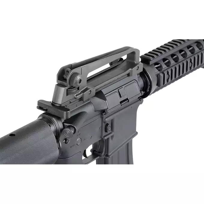 [Zestaw] CM.607 US Army M4 RIS carbine nylon replica - Black [CYMA] + Magazynek Mid-Cap na 160 kulek do M4/AR15 [Fuxing]