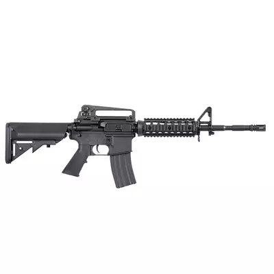 [Zestaw] CM.607 US Army M4 RIS carbine nylon replica - Black [CYMA] + Magazynek Mid-Cap na 160 kulek do M4/AR15 [Fuxing]