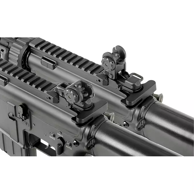 [Zestaw] MK12 MOD1 SPR [Double Bell] + Magazynek Mid-Cap na 160 kulek do M4/AR15 [Fuxing]