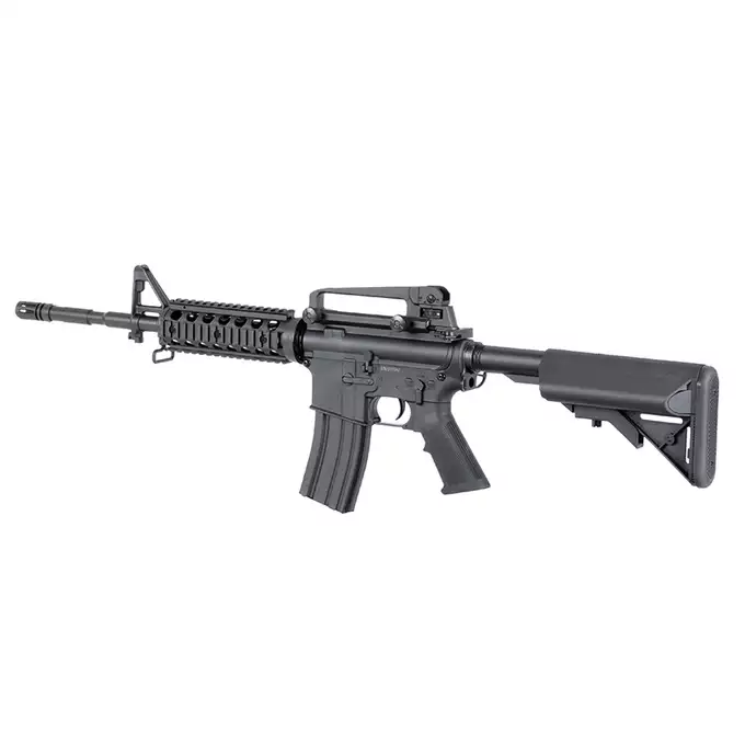 [Zestaw] CM.607 US Army M4 RIS carbine nylon replica - Black [CYMA] + Magazynek Mid-Cap na 160 kulek do M4/AR15 [Fuxing]