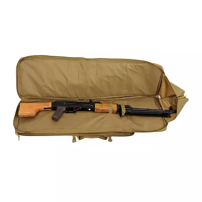 [Zestaw] Karabinek MC6595M (Zasilany Green Gazem) - Tan [Golden Eagle] + Pokrowiec na broń do długości 96cm - TAN [8FIELDS]