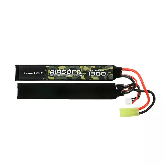 [Zestaw] Replika karabinu szturmowego MP44 Full Metal AEG - Real Wood [AGM] + Akumulator airsoftowy 25C 1300mAh 2S1P 7.4V LiPo mini Tamiya