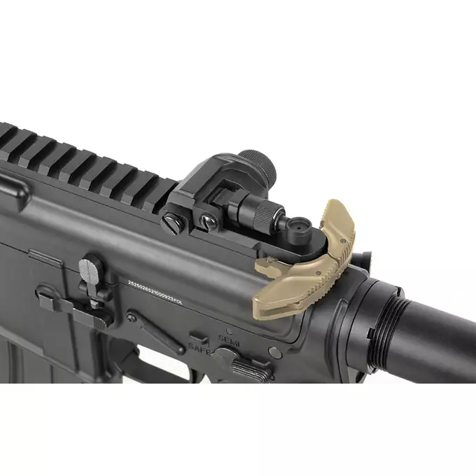 [Zestaw] Karabinek MC6595M (Zasilany Green Gazem) - Tan [Golden Eagle] + Pokrowiec na broń do długości 96cm - TAN [8FIELDS]