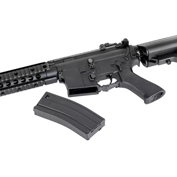 [Zestaw] CM.622 Mosfet Edition - Black [CYMA] + Magazynek Mid-Cap na 160 kulek do M4/AR15 [Fuxing]