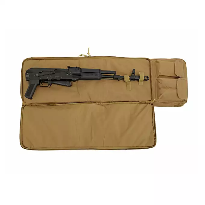 [Zestaw] Replika karabinka AR15 MC6591M GBB [Golden Eagle] + Pokrowiec na broń do długości 96cm - TAN [8FIELDS]