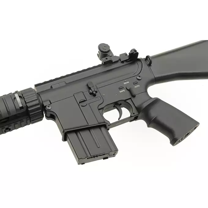 [Zestaw] MK12 MOD1 SPR [Double Bell] + Magazynek Mid-Cap na 160 kulek do M4/AR15 [Fuxing]