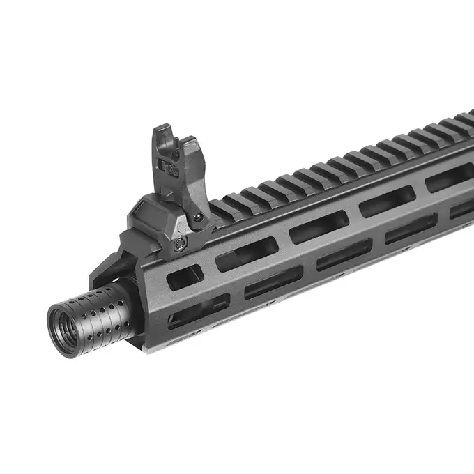 [Zestaw] M906D Full Metal ETU AEG Karabin AR15/M4 - Czarny [Double Eagle] + Magazynek Mid-Cap na 160 kulek do M4/AR15 [Fuxing]