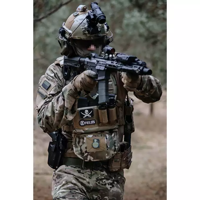 [Zestaw] Karabinek ASG M904F Falcon 3.0 ETU - Black [Double Eagle] + Magazynek Mid-Cap na 220 kulek do AR15/M4/M16 -  Black [DE]
