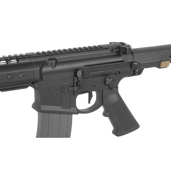 [Zestaw] Replika karabinka Noveske N4 Ghetto Blaster 7,94"" MWS Gen3 GBBR - Black [EMG] + Standard Performance Green Gas 500ml [Nimrod]