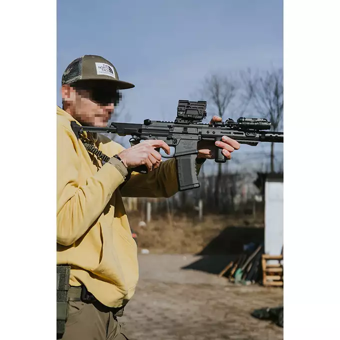 [Zestaw] Replika karabinka Noveske N4 Ghetto Blaster 10.5" MWS Gen 3 GBBr - Sniper Grey [EMG] + Standard Performance Green Gas 500ml [Nimrod]