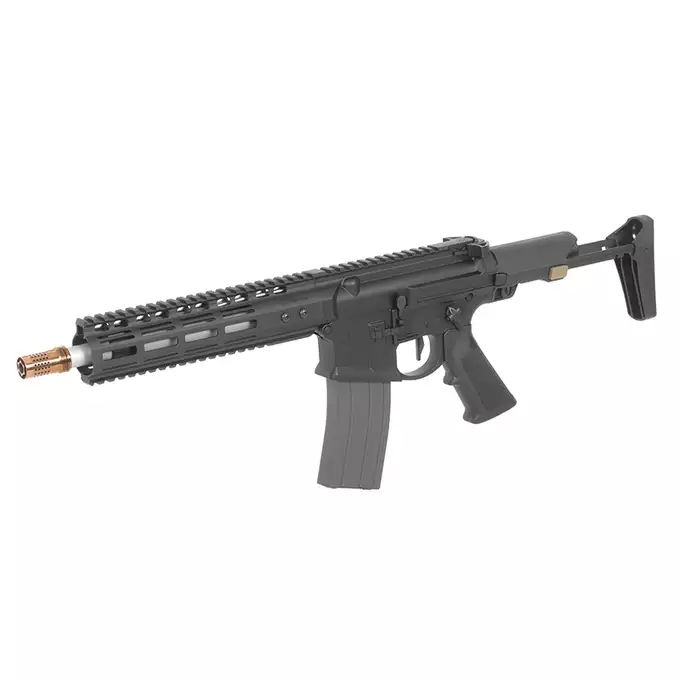 [Zestaw] Replika karabinka Noveske N4 Ghetto Blaster 10.5" MWS Gen3 GBBR - Black [EMG] + Standard Performance Green Gas 500ml [Nimrod]