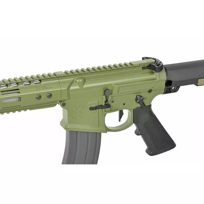 [Zestaw] Replika karabinka Noveske N4 Ghetto Blaster 10.5" MWS Gen3 GBBR - Bazooka Green [EMG] + Standard Performance Green Gas 500ml [Nimrod]