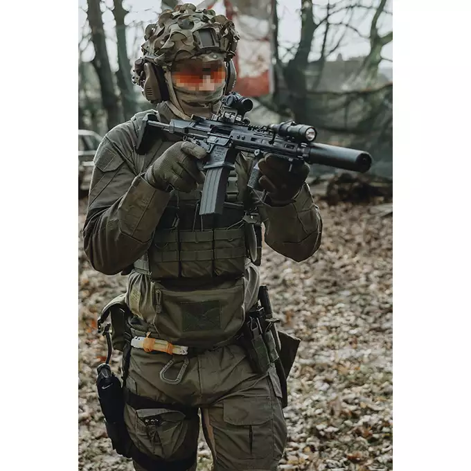 [Zestaw] Replika karabinka Noveske N4 Ghetto Blaster 10.5" MWS Gen3 GBBR - Black [EMG] + Standard Performance Green Gas 500ml [Nimrod]