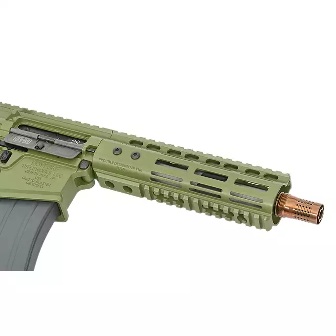 [Zestaw] Replika karabinka Noveske N4 Ghetto Blaster 7,94" MWS Gen3 GBBR - Bazooka Green [EMG] + Standard Performance Green Gas 500ml [Nimrod]