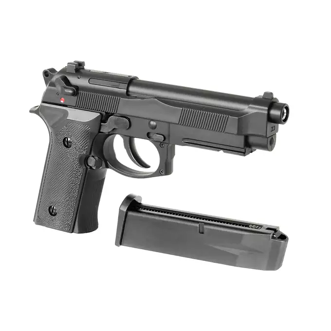 [Zestaw] ST92F VERTEC Non-Blowback Airsoft Gas Pistol [STTi] + Light Performance Blue Gas [Nimrod]