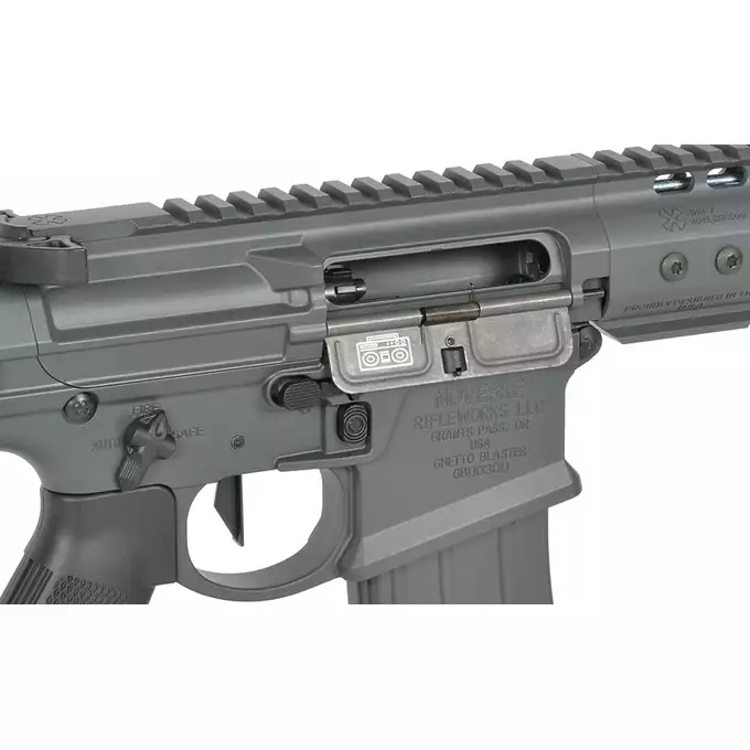 [Zestaw] Replika karabinka Noveske N4 Ghetto Blaster 10.5" MWS Gen 3 GBBr - Sniper Grey [EMG] + Standard Performance Green Gas 500ml [Nimrod]