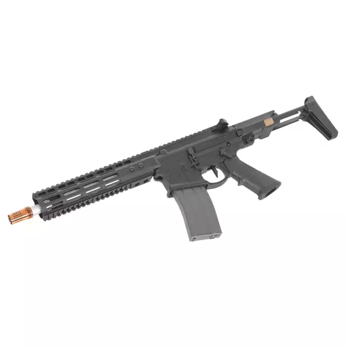 [Zestaw] Replika karabinka Noveske N4 Ghetto Blaster 10.5" MWS Gen3 GBBR - Black [EMG] + Standard Performance Green Gas 500ml [Nimrod]