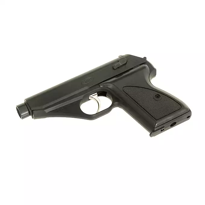 [Zestaw] 7.65 Non-Blowback Airsoft Gas Pistol [SRC] + Light Performance Blue Gas [Nimrod]