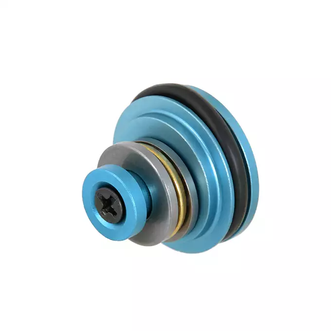 Aluminium Piston Head with Bearing, 8 holes [POINT]