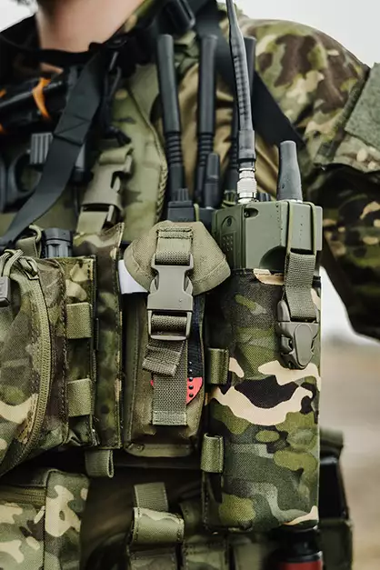 Radio Pouch  PRC148/152 - MT [8FIELDS]