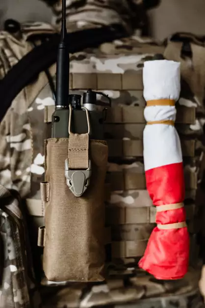 Radio Pouch  PRC148/152 - Coyote [8FIELDS]