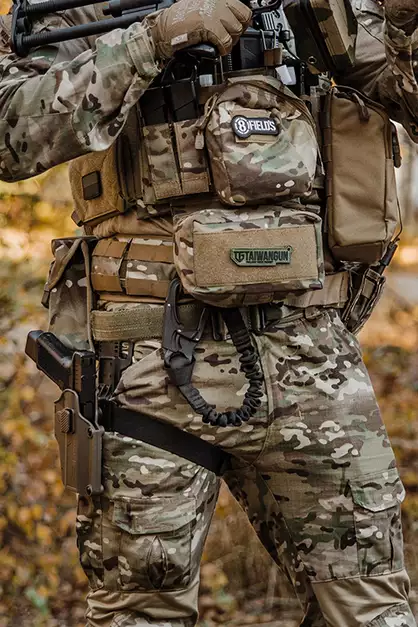Bojowy pas biodrowy MOLLE (XL) - Multicamo [8FIELDS]