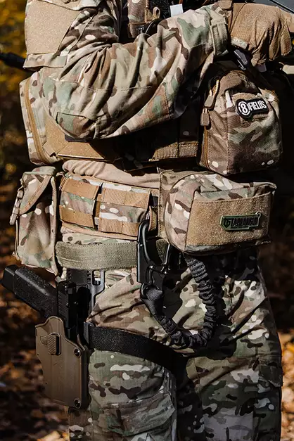 Bojowy pas biodrowy MOLLE (XL) - Multicamo [8FIELDS]