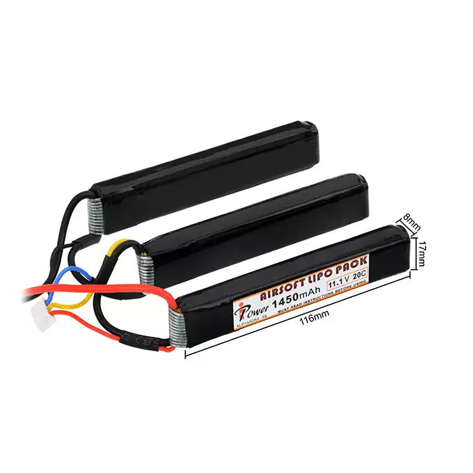 Battery Li-Po 1450mAh 11,1V 20C - T-connect [IPower]