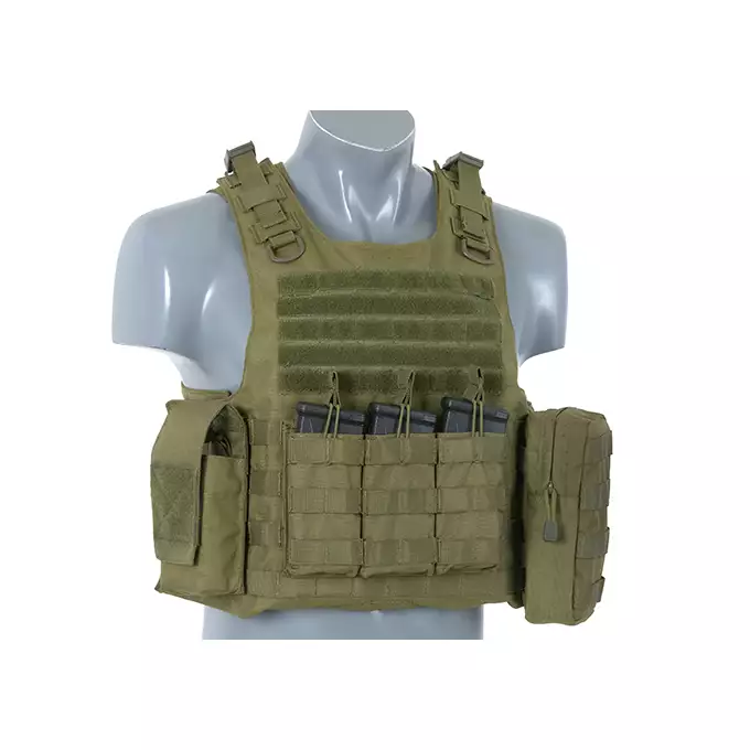 Kamizelka Taktyczna AAV FSBE V2 - OLIVE [8FIELDS]