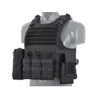 Kamizelka Taktyczna AAV FSBE V2 - Black [8FIELDS]