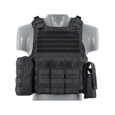 Lightweight AAV FSBE Assault Vest System V2 - Black [8FIELDS]